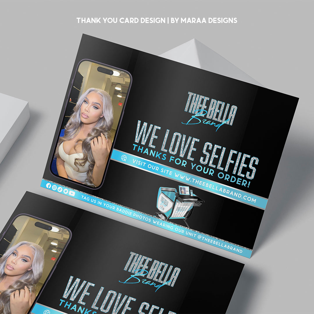 Thank You Card ( Design Only No Print )