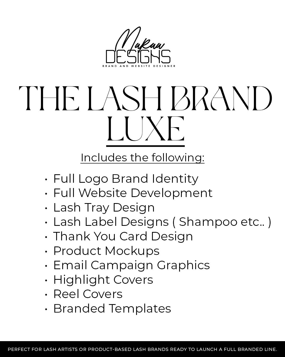 The Lash Brand Luxe Package
