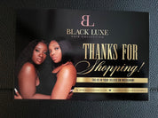 Thank You Card ( Design Only No Print )