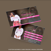 Business Card Design ( Both Sides | Design Only, No Print )